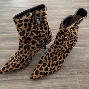 Cole Haan Ankle boots Cowhide Leopard print